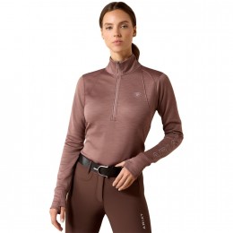 Ariat FW26 Team EQ пуловер с короткой молнией
