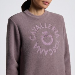 Cavalleria Toscana FW25 CT флисовый Crew капор - женский