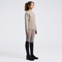 Cavalleria Toscana FW26 CT флисовый Orbit Embroidery логотип Crew капор худи