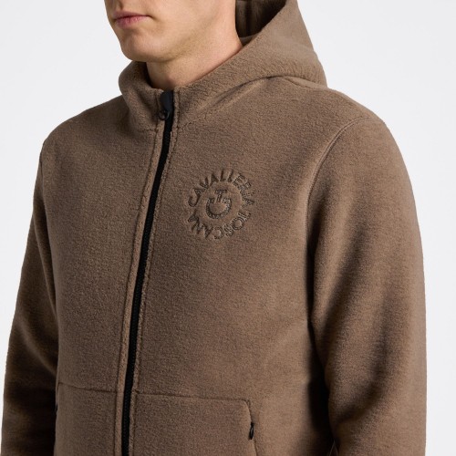 Cavalleria Toscana FW25 CT Fleece Zip Hoodie Men