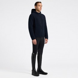 Cavalleria Toscana FW25 CT флисовый худи на молнии мужской