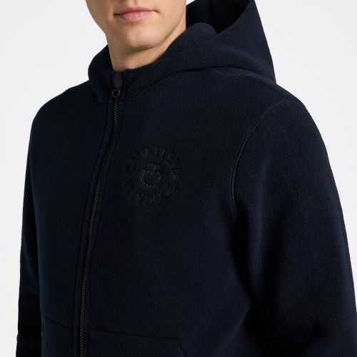 Cavalleria Toscana FW25 CT Fleece Zip Hoodie Men