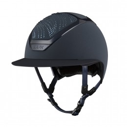 Kask Star Lady 2.0 тёмно-синий Crystals Flow синий Montana