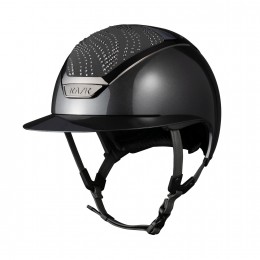 Kask Star Lady Pure Shine Chrome 2.0 Anthracite Crystals Flow чёрный Graphite Mix