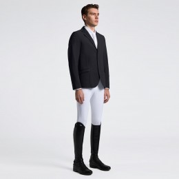 Cavalleria Toscana SS26 лёгкий джерси молнией мужской турнирный фрак