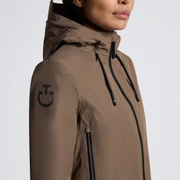 Cavalleria Toscana FW25 CT трансформер 3-в-1 женский с капюшоном Performance куртка