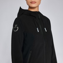 Cavalleria Toscana SS'24 Revo нейлоновый из сетки с капюшоном Wind- и Water-Resistant женская куртка