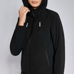 Cavalleria Toscana SS'24 Revo нейлоновый из сетки с капюшоном Wind- и Water-Resistant женская куртка