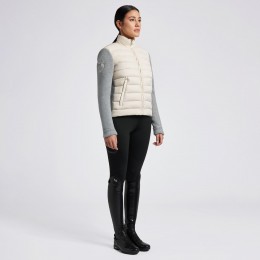 Cavalleria Toscana FW'24 CT нейлоновый стёганый флисовый молнией-Up женская куртка