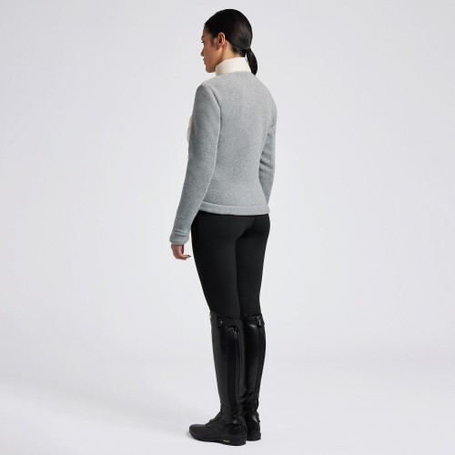 Cavalleria Toscana FW'24 CT Nylon Quilted Fleece Zip-Up Women's Jacket