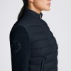 Cavalleria Toscana FW'24 CT Nylon Quilted Fleece Zip-Up Women's Jacket