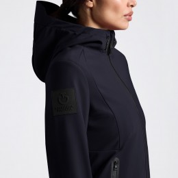 Cavalleria Toscana FW25 CT термобельё с капюшоном Performance софтшелл женская куртка