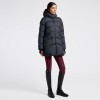 Cavalleria Toscana FW25 CT Hooded Down Padded Long Nylon Parka Women