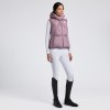 Cavalleria Toscana FW25 CT Hooded Down Padded Nylon Bodywarmer Ladies