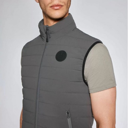 Cavalleria Toscana SS'24 CT Lightweight Puffer Vest with Hidden Hood Men's Bodywarmer