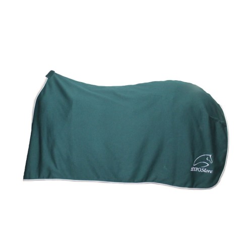 HypoStore Fleece Rug Logo Dark Green
