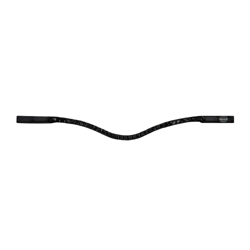 Passier Waved Browband with Extra Large Premium Crystals