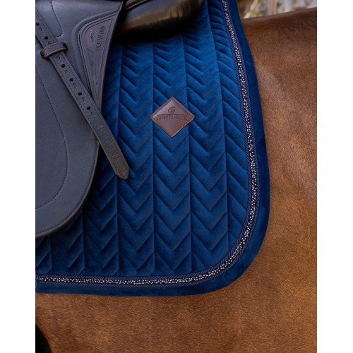 Kentucky Velvet Mini Pearls Dressage Saddle Pad