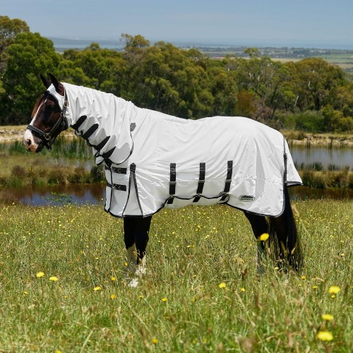 Weatherbeeta Comfitec Sweet Itch Shield Fly Sheet Combo