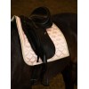 PS of Sweden SS26 Heart Dressage Saddle Pad Whipped Pink