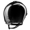 KEP Italia Cromo 2.0 Shine Black Polo Chrome Mirror Frame Subgrid Button Cristalli logo