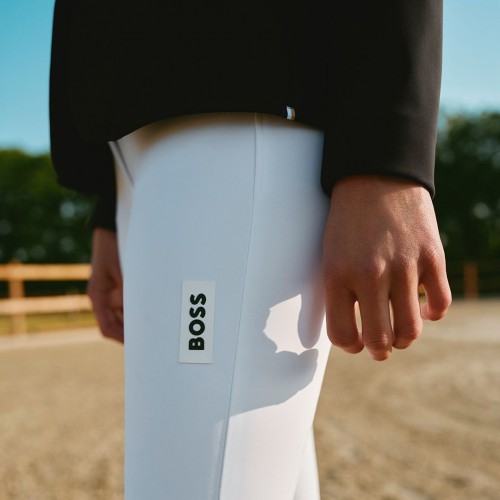 BOSS Equestrian Riding Breeches Heather Full Grip
