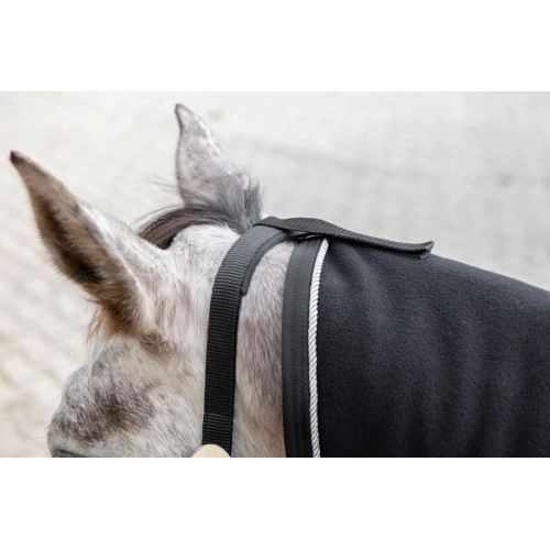 Covalliero Fleece Rug with Neck Therm