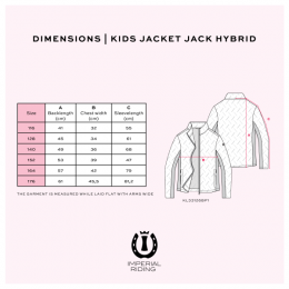 Imperial Riding SS26 детская куртка IRHJack Hybrid