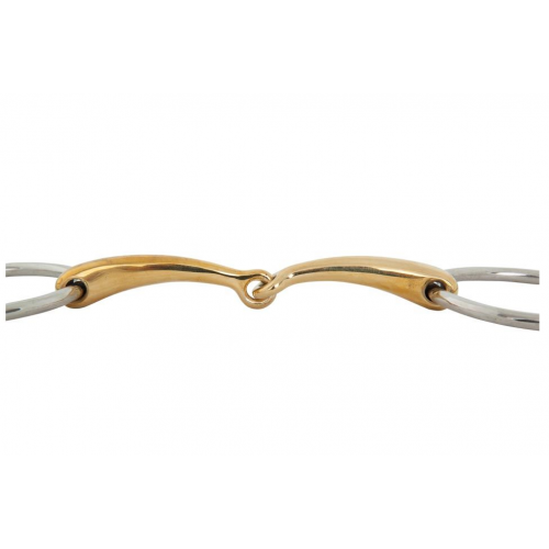BR single jointed loose ring snaffle Soft Contact 14 mm Ø 70 mm