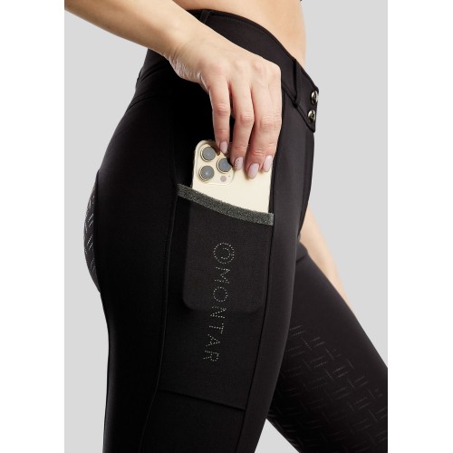 Montar FW25 MoGaia Gun Metal Caviar Riding Breeches F/G