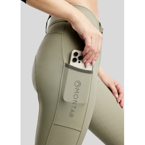 Montar FW25 MoGaia Gun Metal Caviar Riding Breeches F/G