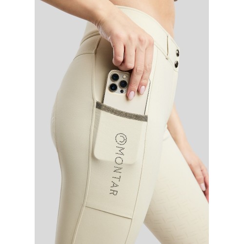 Montar FW25 MoGaia Gun Metal Caviar Riding Breeches F/G