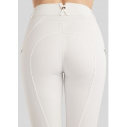 Montar SS26 MoLila бриджи Champagne Crystal Tape с Champagne Crystals белый F/G