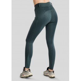 Montar SS26 MoHannah Allover Printed Houndstooth Pull-Ons Jade F/G