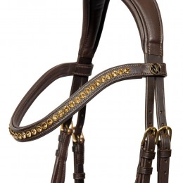 Harry's Horse Anatomic Gold уздечка