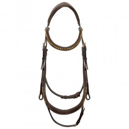 Harry's Horse Anatomic Gold уздечка