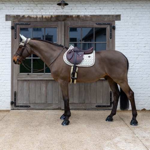 Kentucky Saddle Pad Velvet Horse printing Show Jumping