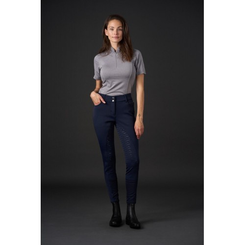 Equipage Softshell Riding Breeches Janet Full Grip