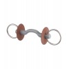 Beris Loose Ring Snaffle with Tongue Port 6 cm Rings