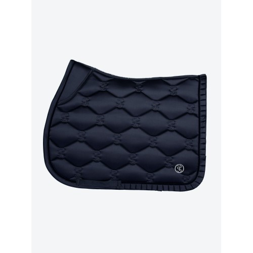 PS of Sweden SS26 Ruffle Springdekje Navy