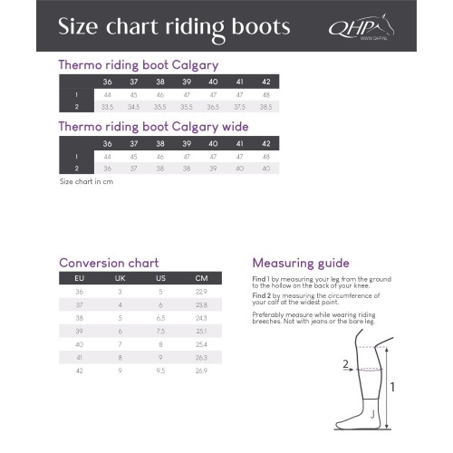 QHP Calgary Thermal Riding Boot Adult