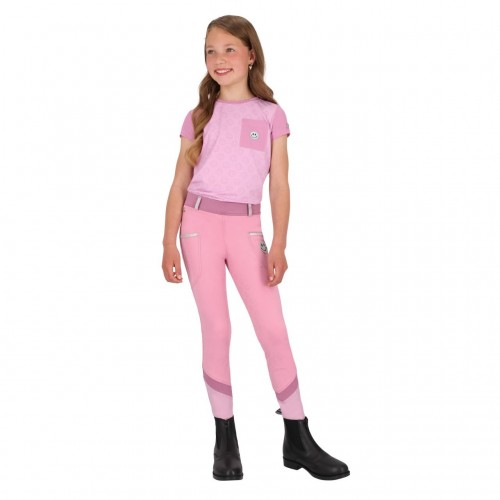 QHP SS26 Riding Tights Rosalynn Junior Full Grip
