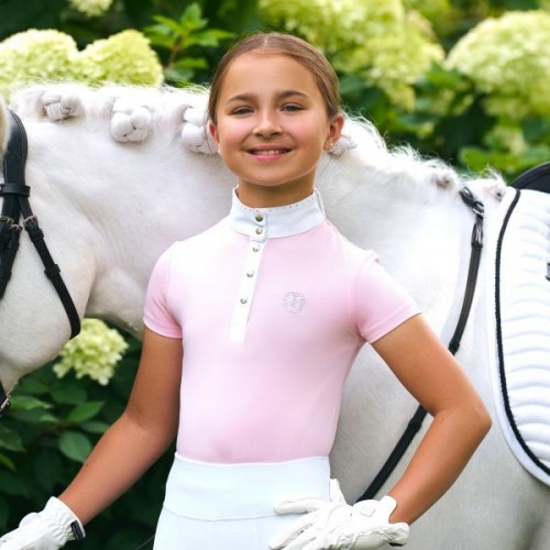 Imperial Riding SS26 KIDS Competition Shirt IRHBasic glam