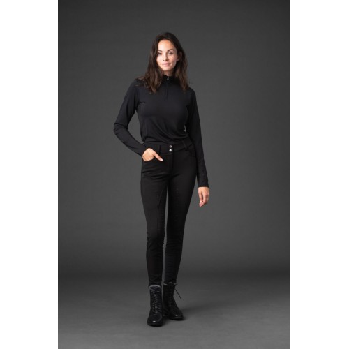 Equipage Softshell Riding Breeches Janet Full Grip