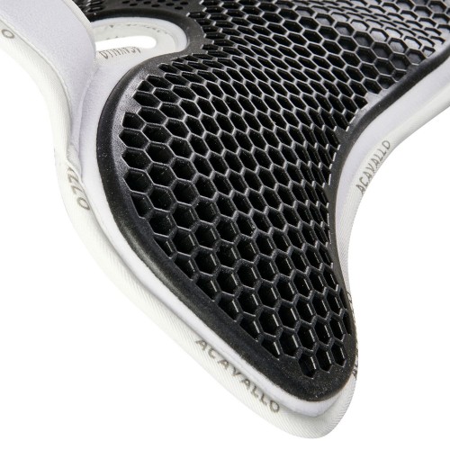 Acavallo Pad MF WFS suede Hexagonal gel front riser