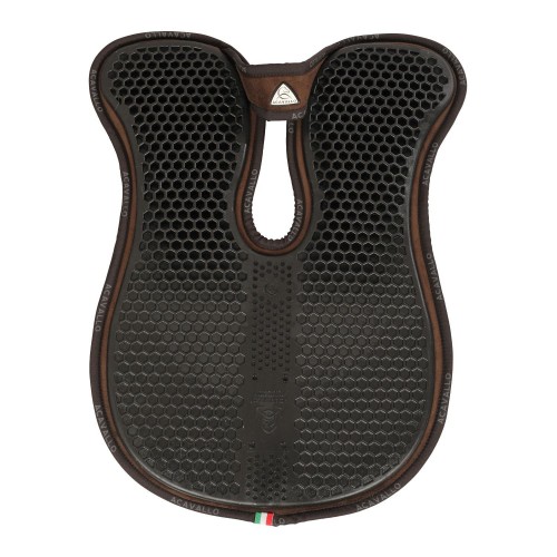 Acavallo Pad MF WFS suede Hexagonal gel front riser