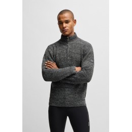 BOSS Equestrian FW25 мужской Troyer свитер