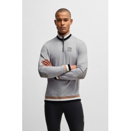 BOSS Equestrian FW25 мужской Troyer свитер