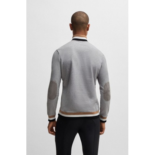 BOSS Equestrian FW25 Men's Troyer Sweater