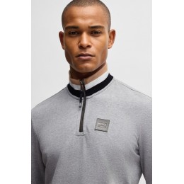 BOSS Equestrian FW25 мужской Troyer свитер